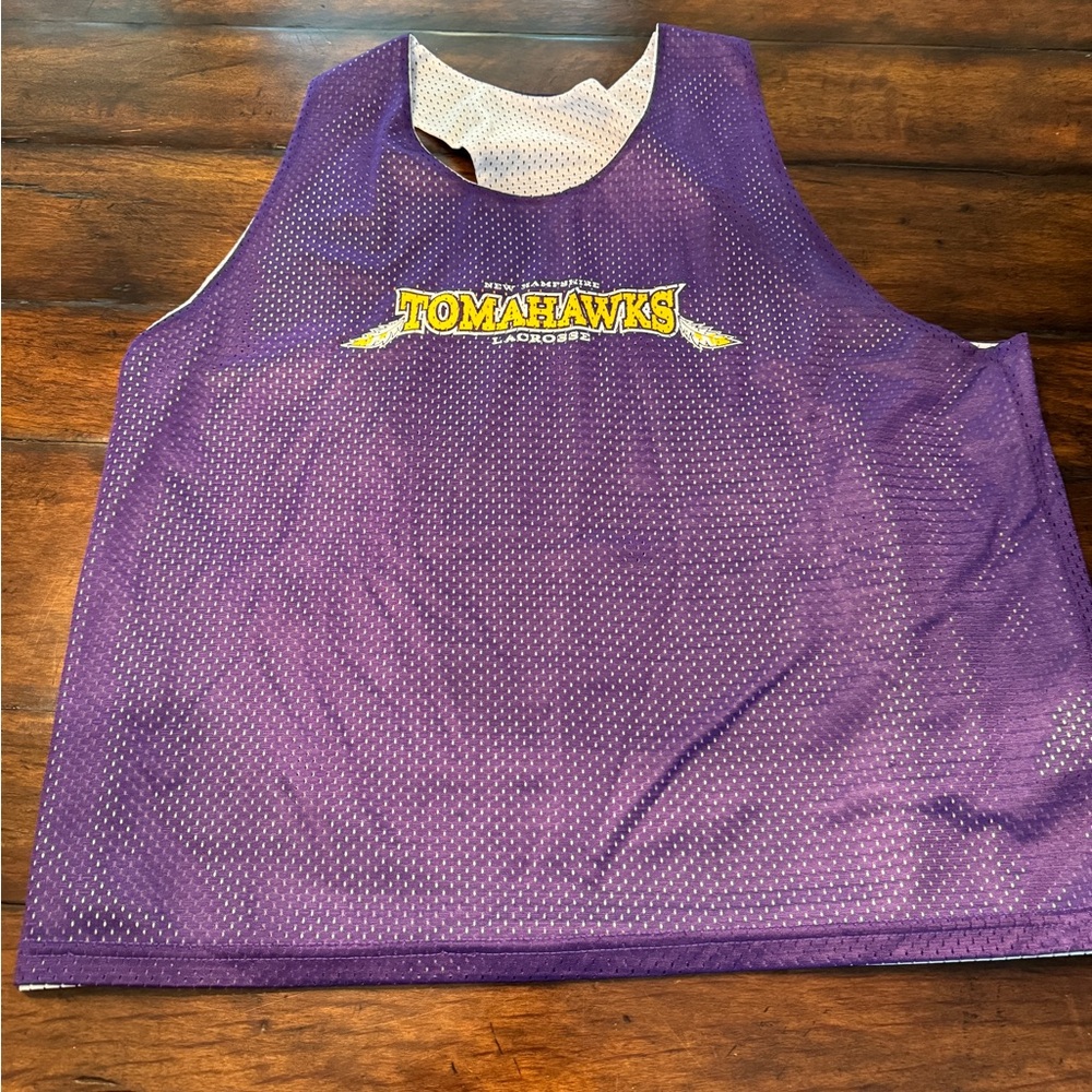 Women’s Reversible Lacrosse Piny -Tomahawks-Size L/XL